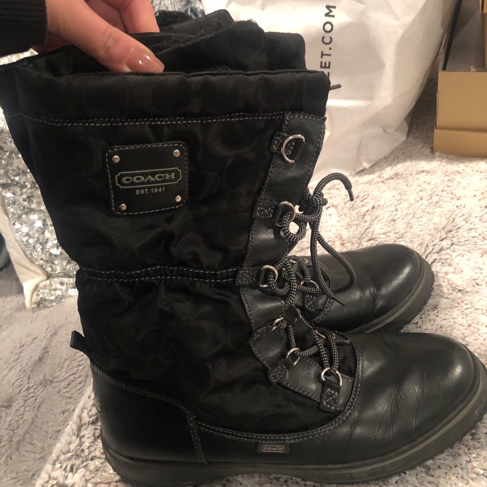 Coach snow boots